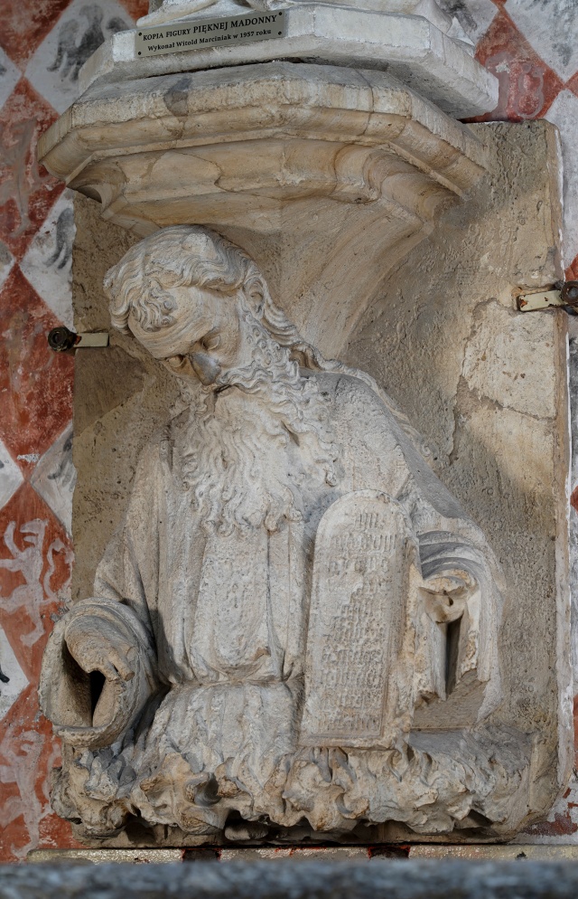 Konsola z Mojżeszem, ok. 1380