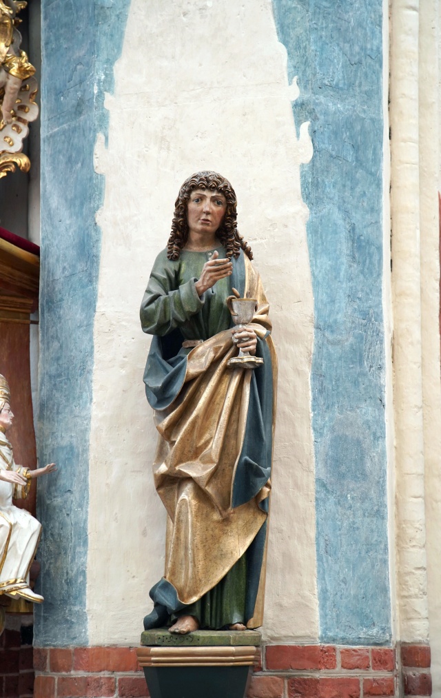 Rzeźba św, Jana Ewangelisty, 1497