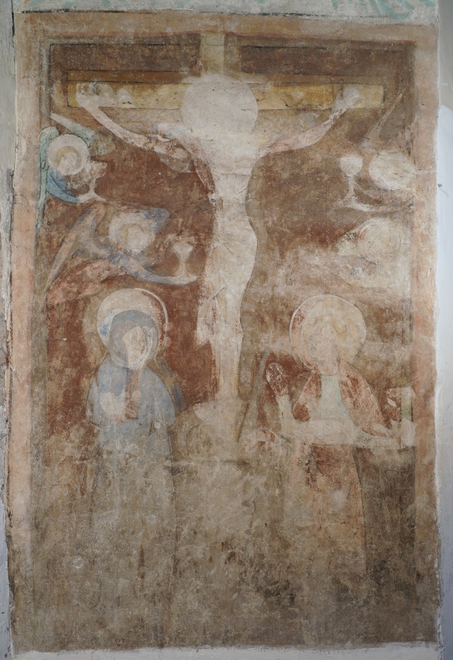 Malowidło z Ukrzyżowaniem, kon. XIV w.